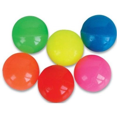 27mm SOLID COLOR HI-BOUNCE BALL 144 count   
